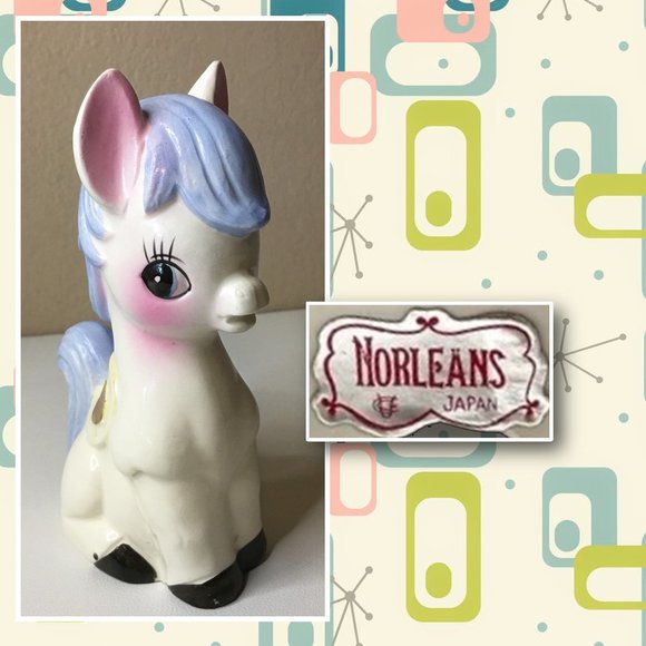 Norleans Other - Vintage 1960's NORLEANS Japan Big Eye Pony Figurine